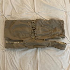 San Lorenzo tan bando top reversible